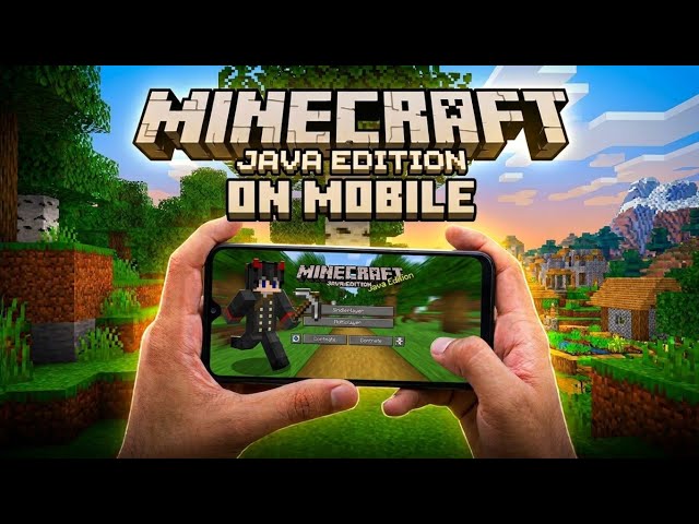 Play minecraft java edition but... On mobile🔥|Unique Bhai YT