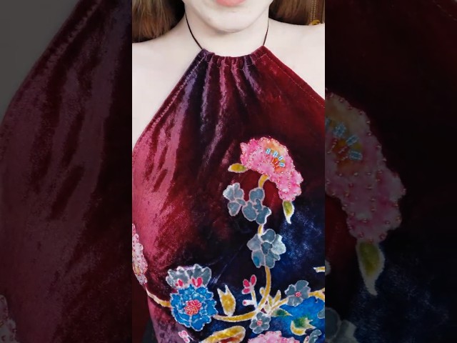 Trying on the most beautiful custom made top✨️