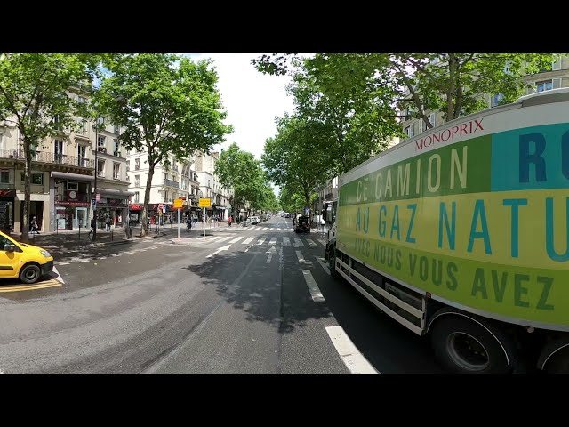 Cycling to Gare du Nord Paris