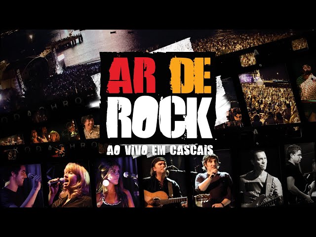 AR DE ROCK -  Ao Vivo em Cascais DVD Completo (Tim, Olavo Bilac, Flax, Miguel Gameiro, Zé Manel)