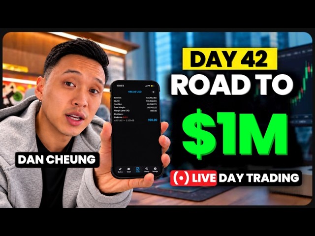 Week 6 Full Update $1M Challenge | Dan Cheung Live Day Trading
