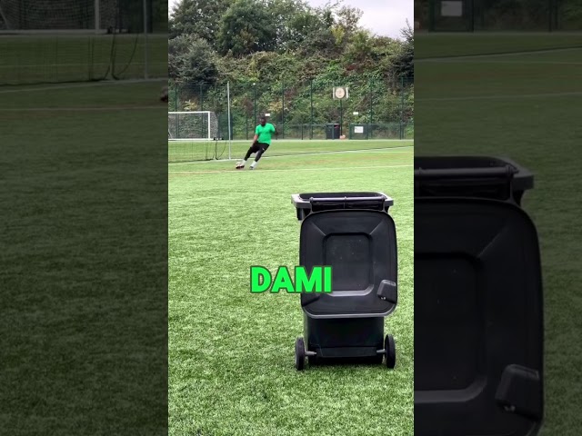 Can the @blrzofficial score the craziest trickshots? #shorts #football #viral
