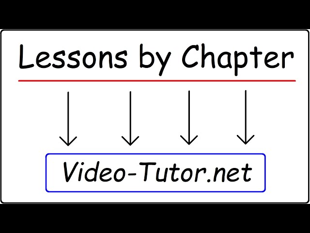 Math and Science YouTube Video Tutorials for Online College and High School Students