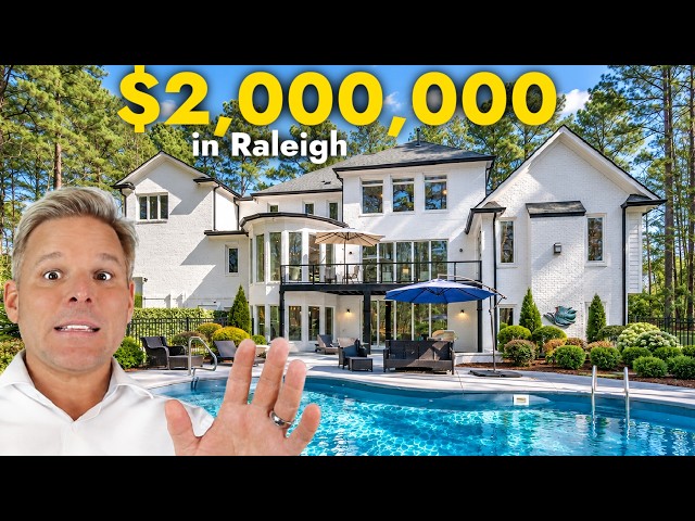 What $2M Gets You in Raleigh NC - 10,000 Sq Ft Home Tour