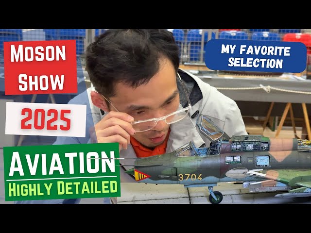 Best of the Best: Highly Detailed Aircraft at Moson Model Show 2025