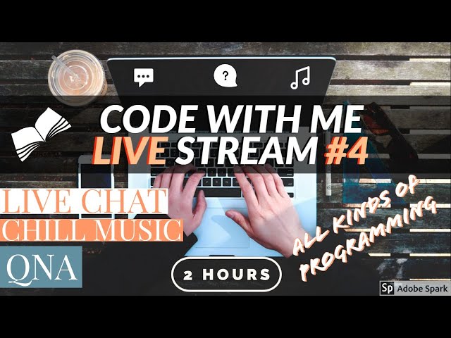 CODE WITH ME LIVE 2H | PART 4 | 20/04/13 | Q&A, Studies, Coding! [ Screen Share, LOW/NO Music ]