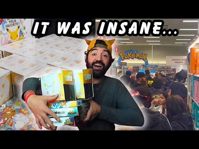 The TARGET Pokemon Card EVENT Was... INSANE!! 😱