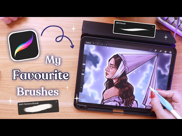 My FAVOURITE Procreate Brushes for Illustration 🖌️