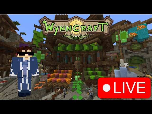 Live: Wynncraft Leveling Up the Main Account! Join the Adventure!