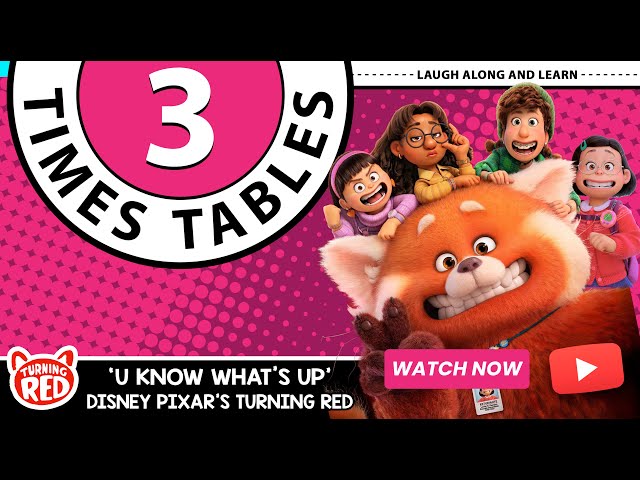 3 Times Table Song | U Know What's Up | Laugh Along and Learn