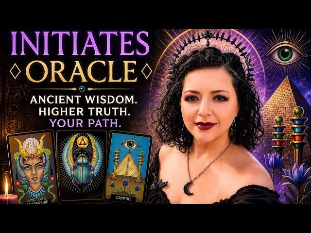 🪲 Initiates Oracle Deck Review 🔮 A Hidden Path of Transformation & Occult Wisdom