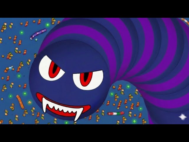 Worms zone io worms zone magic game play snake game saamp wala game #cacingbesar #wormszoneio
