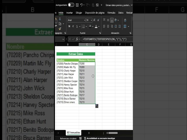 Extract numbers from text in Excel using functions 🔍 The trick that saves you hours of work in BDC