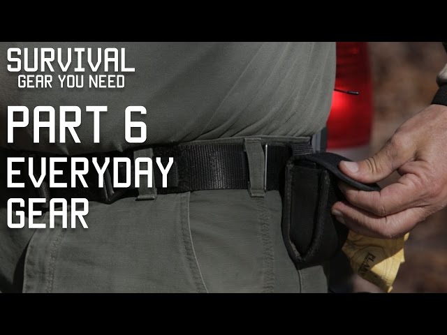 Survival Gear you should keep on your body | Every day carry | Part 6 | Tactical Rifleman