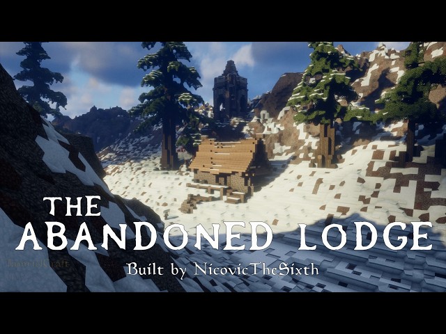 The Abandoned Lodge in Minecraft - Tamrielcraft build showcase