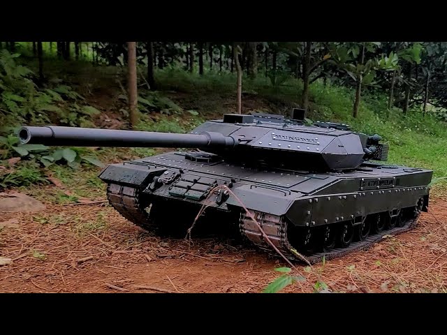 Tank rc 1/6 350kg , Off-road combat | rc action homemade