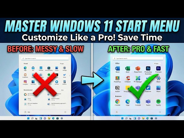 How to Customize Windows 11 Start Menu Like a Pro (2026 Guide)