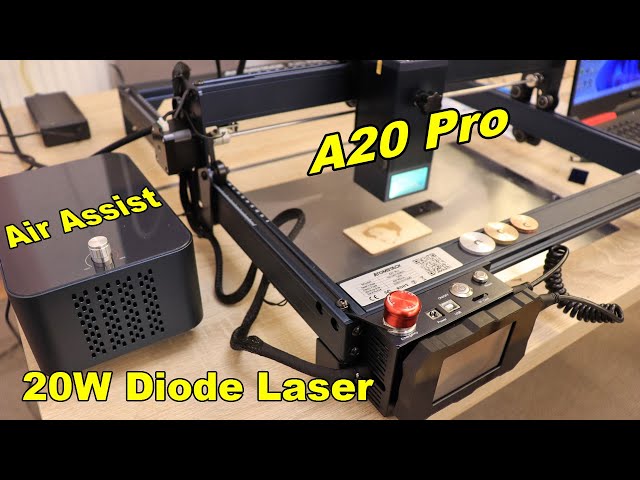 My first experience with 20W diode laser: Atomstack A20 Pro by Creatorally