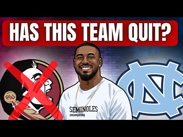 FSU BLOWN OUT by UNC | FSU Has Quit? MAJOR Changes Needed