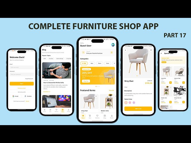 Part 17 | Special Offer Screen UI | Complete Flutter Furniture App | Provider | Speed Code | 2025