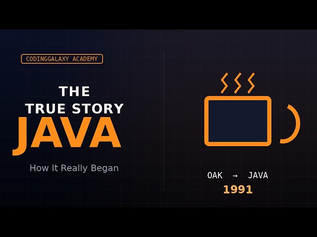 History of Java Programming ☕ | How Java Was Created? | Java Full Story
