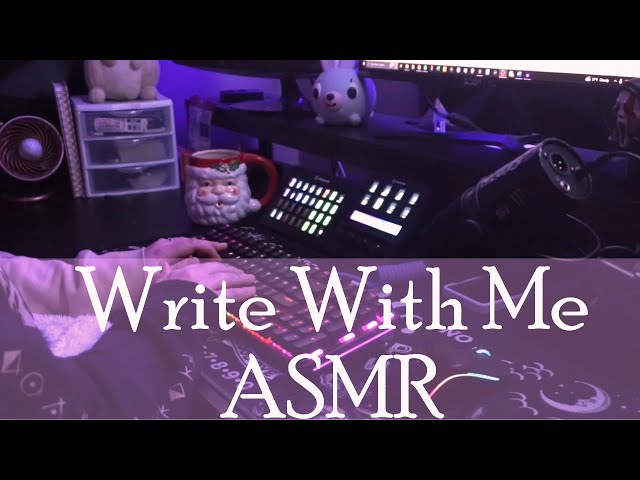 ✨Write A Short Story With Me ✨ | Keyboard & Mouse ASMR, No Talking or bg sounds