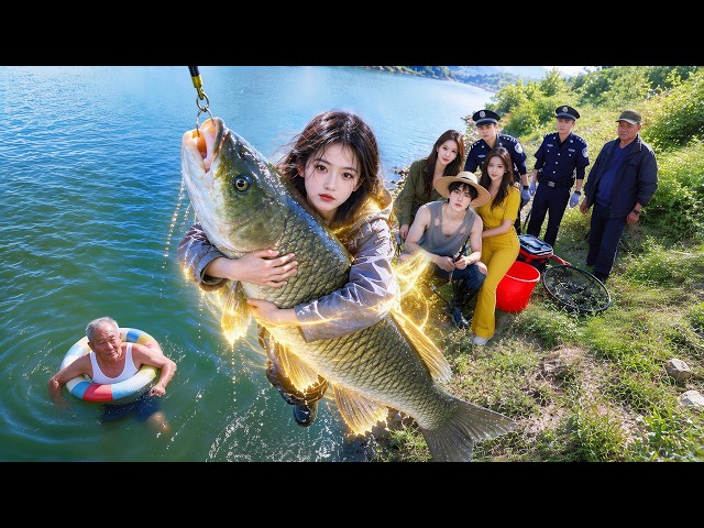 Poor Guy Random Hook, Awaken System, Live Fish Gamble, Win, Be Rich & Beauty Full!