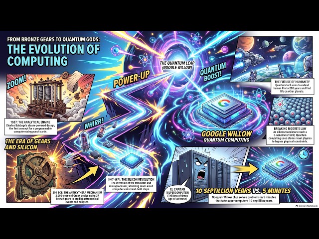 From Ancient Gears to Google Willow: The 2,000-Year Evolution of Computing