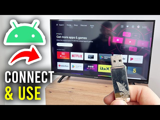 How To Connect & Use USB Drive On Android TV - Step By Step