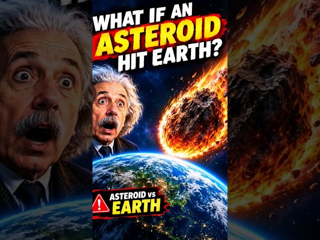ASTEROID VS EARTH ☄️ #asteroid #earth #science #sciencefacts #universemysteries #universe