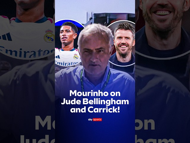 Jude Bellingham is 'very special' says Jose Mourinho ⭐️🏴󠁧󠁢󠁥󠁮󠁧󠁿 #realmadrid #laliga #bellingham #sky
