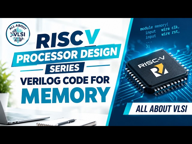 RISC-V 5-Stage Pipelined Processor: Memory Development in Verilog | RISC-V Processor Design