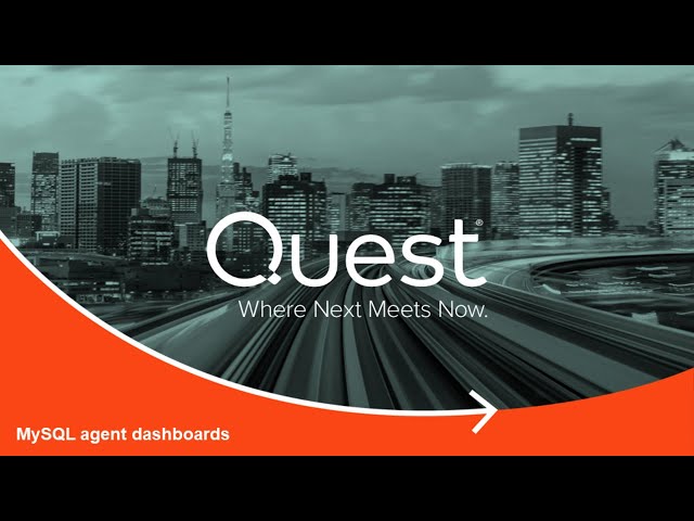Foglight - Review of the MySQL agent dashboards