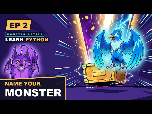 Learn Python - Monster Battle EP 2
