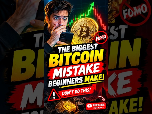The Biggest Bitcoin Mistake Beginners Make! 🚨 Don’t Do This! #bitcoin