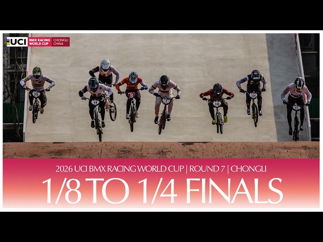 LIVE - Round Seven: 1/2 Finals to Finals | 2026 UCI BMX Racing World Cup
