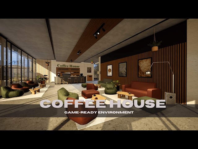 Coffee House | Game-Ready Environment | Unity Engine 6