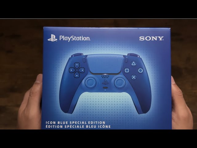 Icon Blue DualSense Controller: UNBOXING!!