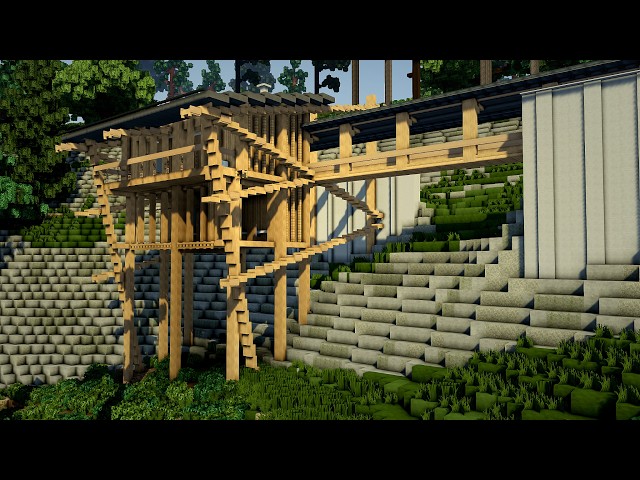 This Minecraft House Is Built on STILTS!