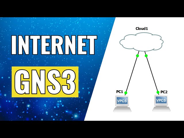 How to Connect GNS3 to the Internet