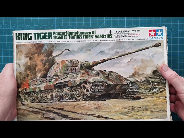 Tamiya 1/35 King Tiger (Remote Control) - Kit Review