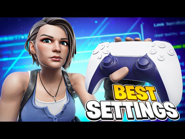 *NEW* BEST Controller SETTINGS + Sensitivity in Chapter 7 Season 4🎮 ( Fortnite Reload Gameplay)