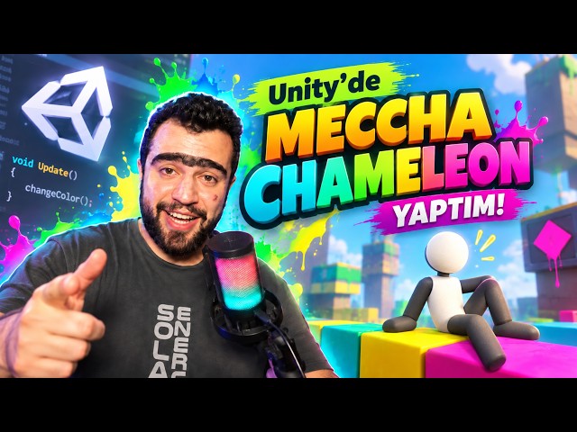 I Made MECHA CHAMELEON in Unity! 🎨🖌️