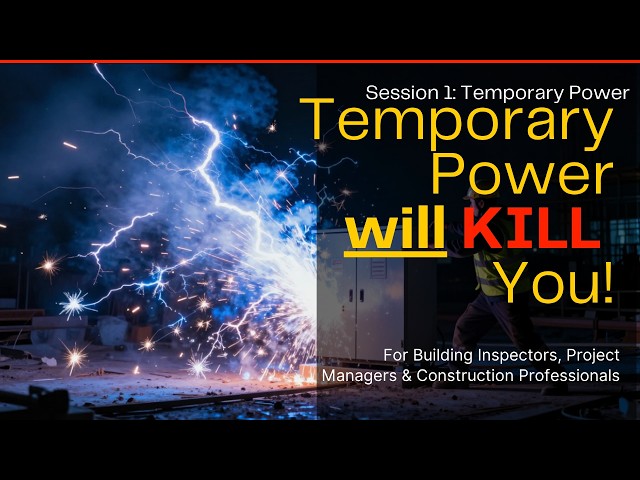 Don't die! Temp Power will KILL you !!!   Electrical failed inspection. SUBSCRIBE! #electrician