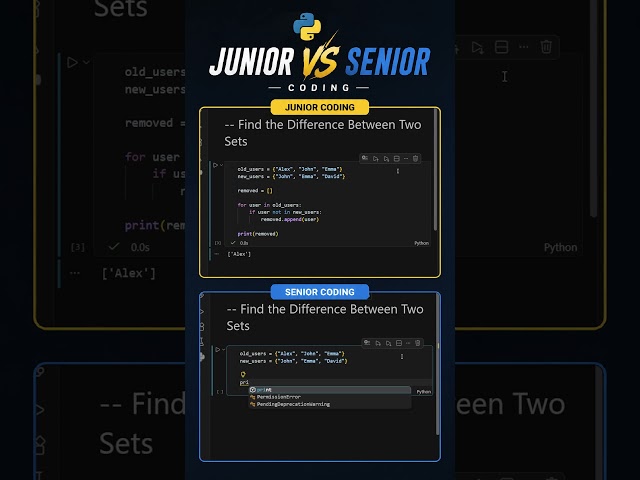 🔥 Python Does This With Just ONE Symbol?! 🤯 | Readable Code vs One-Liner