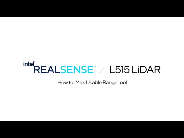 How to: Max Usable Range tool