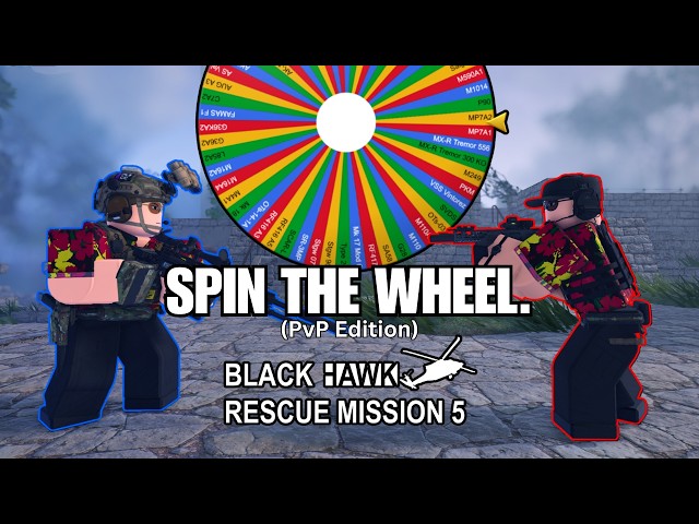 PvP, but Our WEAPONS ARE RANDOM. | Blackhawk Rescue Mission 5