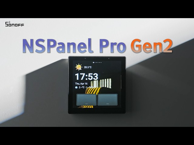 NSPanel Pro Gen2 | 32GB Large Storage All-in-One Smart Control Panel | Pre-order offer: 10% OFF