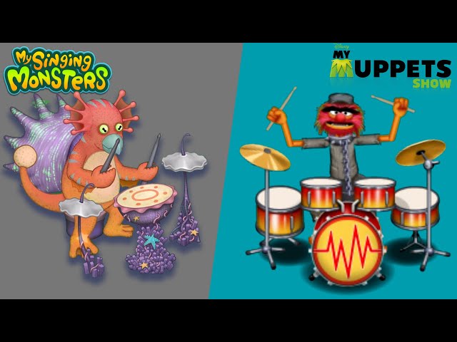 My Singing Monsters and My Muppets Show Comparison: All Shellbeat and Animal